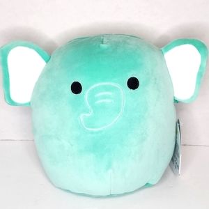 DIEGO 🐘 HTF OG Teal Elephant Original Squishmallow by Kelly Toy ☆》NWT《☆